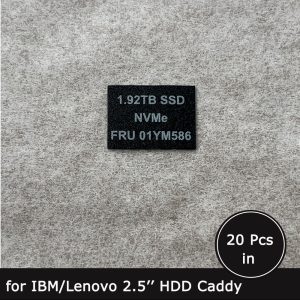 FRU 01YM586 1.92TB SSD caddy label sticker for lenovo/IBM tray