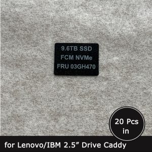 FRU 03GH470 9.6TB SSD caddy label sticker for lenovo/IBM tray